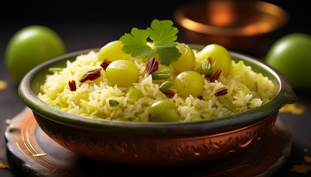 amla rice, amla recipes