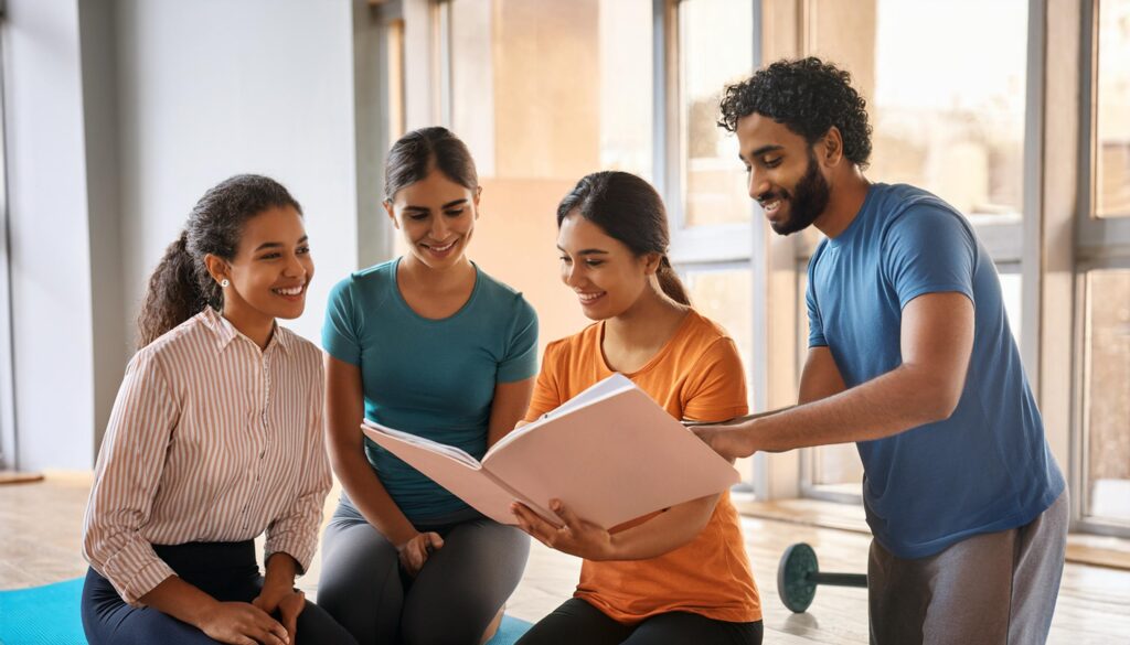 the lighter moments during learning, yoga practice, holistic yoga